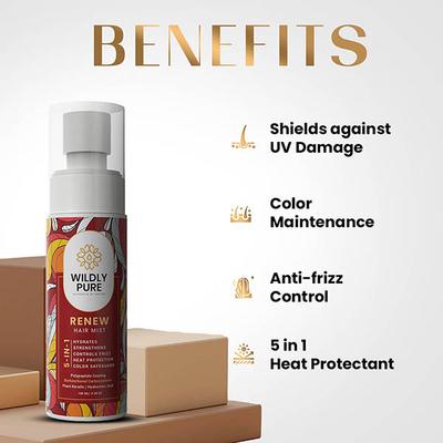 Wildly Pure Renew Hair Mist for Advanced Protection & Restoration 100 ml - Hair Sprays & Mists