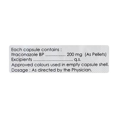 ITRALASE 200 Capsule 10's - Fungal Infections-Anf