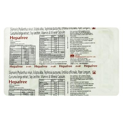 HEPAFREE Capsule 10's - Supplements-Vam