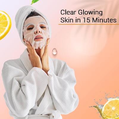 Mancode Vitamin C Facial Sheet Mask for All Skin Type 25 ml - Face Mask