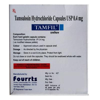 Tamfil Capsule 15'S - Bladder And Prostate Disorders-Dru