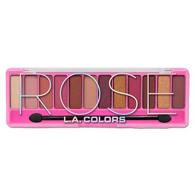 L.A. Colors Color Vibe Eyeshadow - Rose 8.5 gm - Eye Shadow Palettes