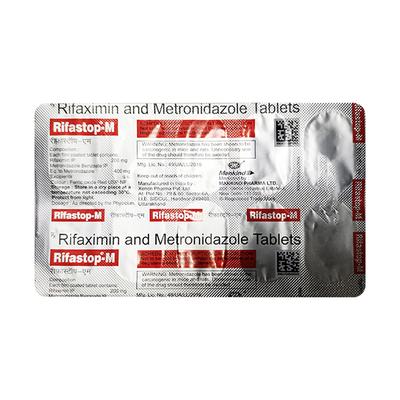 RIFASTOP M Tablet 10's - Bacterial Infections-OAB