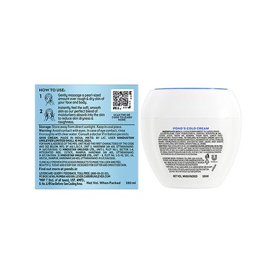 Pond's Moisturising Cold Cream 100 ml - Face Moisturizers