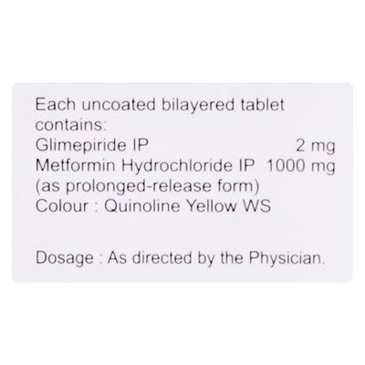 Cilvoryl M Forte 2Mg Tablet 10's - Diabetes-Ant