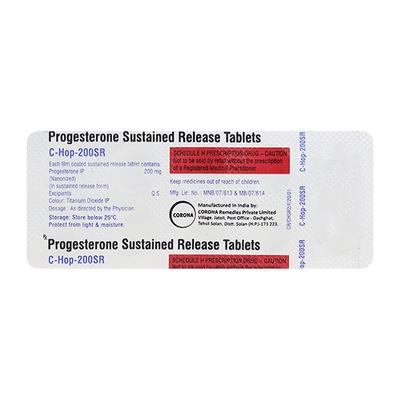 C HOP 200 SR Tablet 10's - Hormonal Therapy-Oes