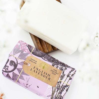 The English Soap Company - Anniversary English Lavender Soap 190 gm - Soaps