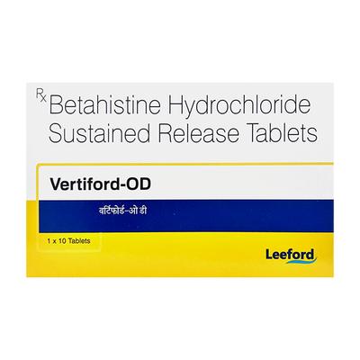 VERTIFORD OD Tablet 10's - Vertigo-Ant