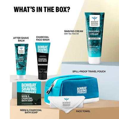 Bombay Shaving Company Premium Shaving Kit for Men 450 gm - Facial Kits