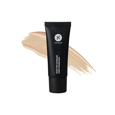 SUGAR Cosmetics Rage For Coverage 24Hr Foundation - 10 Latte - Light Warm Undertone 25 ml - Foundation