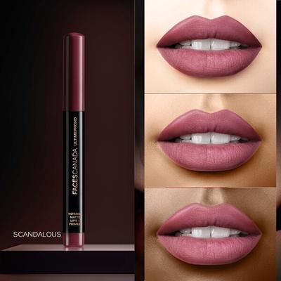 Faces Canada Ultime Pro Hd Intense Matte Lips + Primer Scandalous 13 1.4 gm - Lip Crayons