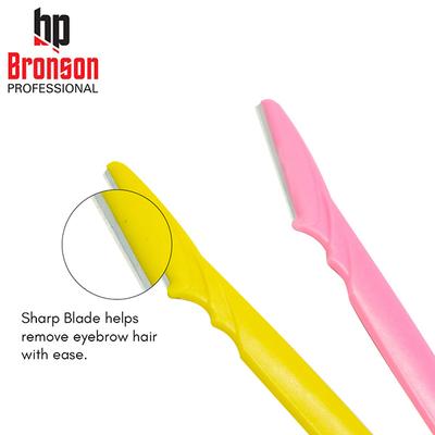 Bronson Professional Eyebrow and Face Razor (Pack of 3) 1's - Eyebrow Pencils & Enhancers