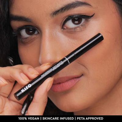 KIRO Liquid Pen Eyeliner Waterproof Soft - Matte Eyeliner Carbon Black 01 1.1 ml - Eyeliners
