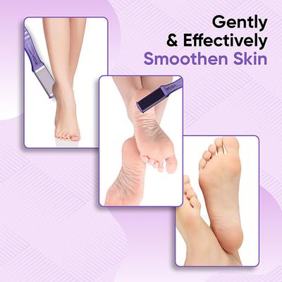 Vega Portable Pedicure Foot File For Cracked Heels, Dead Skin & Callus Removal, (Pd-03N) - Manicure & Pedicure Kits