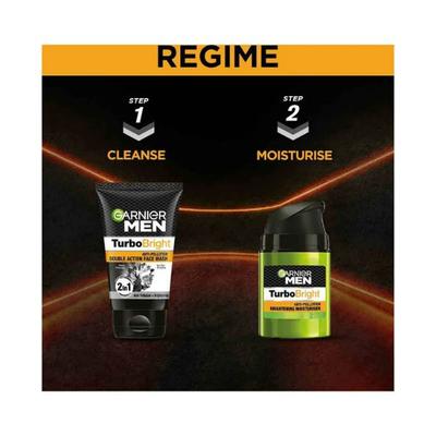 Garnier Men Turbo Bright Anti-Pollution Brightening Moisturiser 40 gm - Face Moisturizers