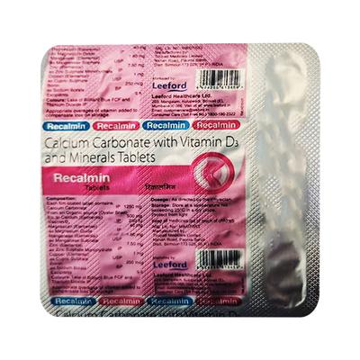 RECALMIN Tablet 15's - Supplements-Cal