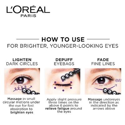 L'Oreal Paris Youth Code Skin Activating Ferment Eye Essence 200 ml - Under Eye Creams & Serums