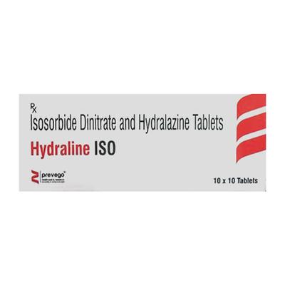 HYDRALINE ISO Tablet 10's - Hypertension-Vas