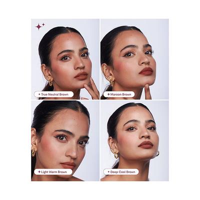 Gush Beauty Palak Tiwari - Super Stack- Brown & Lovely 4-In-1 Liquid Lipstick 8.4ml - Liquid Lipsticks