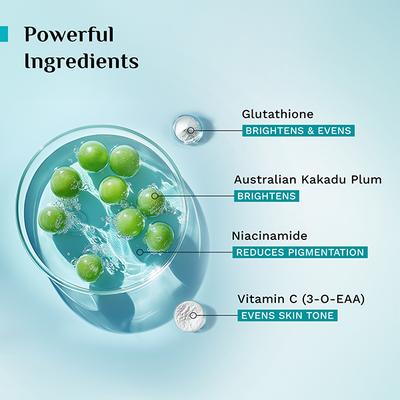 Pilgrim Vitamin CgEL FACE WASH Kakadu Plum & Lime Pearl for exfoliation & glowing skin 100 ml - Face Wash & Cleansers