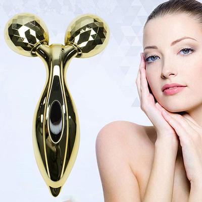 Beautiliss Professional 3D Manual Roller Face body massager golden 1's - Massagers
