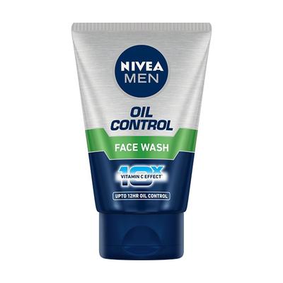 Nivea Men Oil Control 10X Vitamin C Effect Face Wash 50 gm - Face Wash & Cleansers
