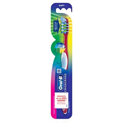 ORAL B CRiSS CROSS Pro Health GUM CARE SOFT TOOTHBRUSH B2G2 4s - Toothbrushes