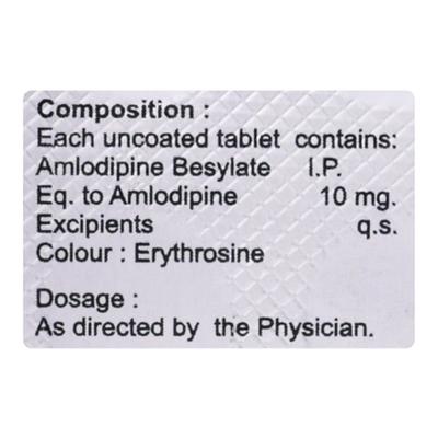 AMO 10 Tablet 15's - Hypertension-Cal