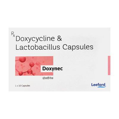 DOXYNEC Capsule 10's - Bacterial Infections-Tet