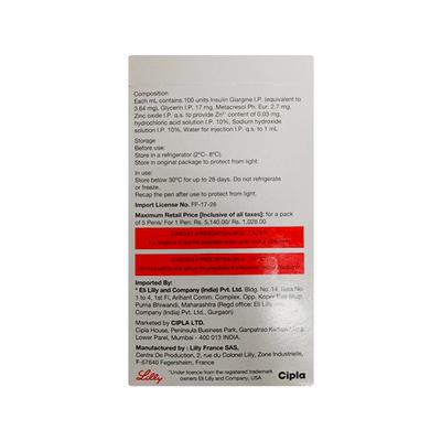 BASAGLAR KWIKPEN Injection 3ml - Diabetes-Ins