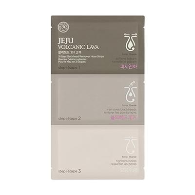 The Face Shop Jeju Volcanic Lava Volcanic Ash Nose Strip 7 Gm - Masks & Peels