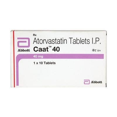 Caat 40mg Tablet 10'S - High Cholesterol-Dys