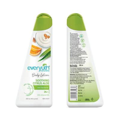 Everyuth Naturals Lotion Citrus Aloe Bottle 200 ml - Lotions & Creams