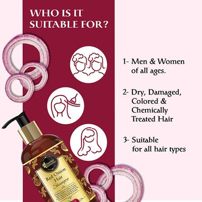Oriental Botanics Red Onion Hair Shampoo 300 ml - Shampoos