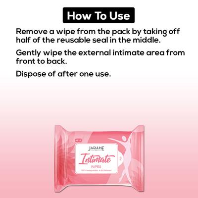Jaquline USA Intimate Wipes (Pack of 10) 1's - Intimate Care