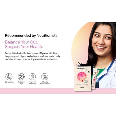 The Good Bug PCOS Balance 4gm Sachet 15's - Women Health