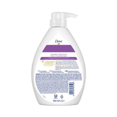 Dove Lavender & Chamomile Go Fresh Body Wash with Relaxing Floral Scent 1000 ml - Shower Gels & Body Wash