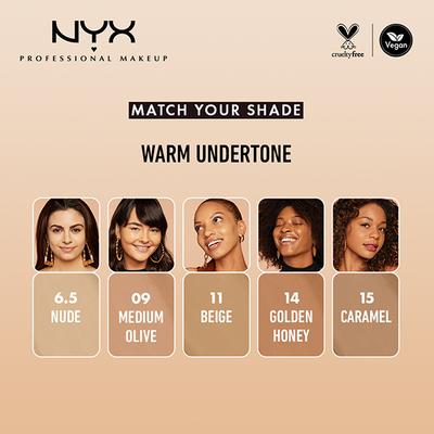 Nyx Professional Makeup Total Control Pro Drop Foundation - Natural 13 ml - Foundation