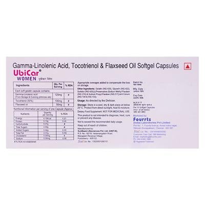 Ubicar Women Capsule 10'S - Supplements-Sup
