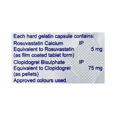 RDL C 5mg Capsule 10'S - High Cholesterol-Dys