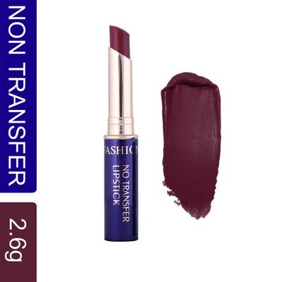 Fashion Colour Non - Transfer Matt Waterproof Lipstick, 40 Dull Violet 2.6 gm - Lipsticks
