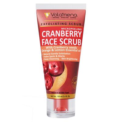 Volamena Exfoliating Micropeeling Scrub - Cranberry 100 ml - Scrubs & Exfoliants