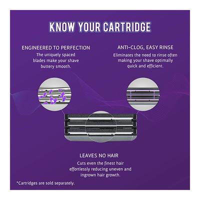 Bombay Shaving Company Defender For Her Razor + Post Shave Balm 45 gm - Shaving & Hair Removal