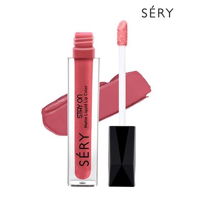 Sery Stay On Matte Liquid Lipstick Delightful Nude, Pink (LSO - 09) 5 ml - Liquid Lipsticks