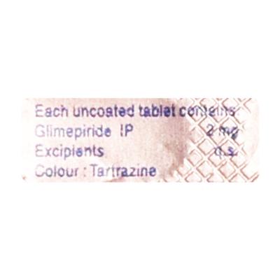 Isryl 2mg Tablet 10'S - Diabetes-Ant