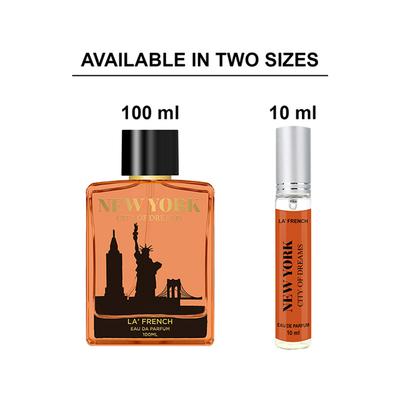 La French New York City of Dreams Eau De Parfum 10 ml - Perfumes (Edt/Edp)