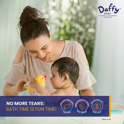 DAFFY BABY CLEANSING & MOISTURIZING Bathing Bar 75g - Dry Skin-Emo
