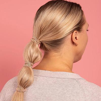 Invisibobble Slim Bronze & Beads 3's - Hair Clips/Bands