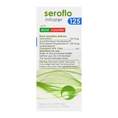 Seroflo 125 with Dose Counter 120MD Inhaler 7.2g - Asthma/COPD-Ast