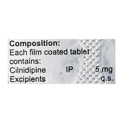 CILNIBEAT 5 Tablet 10's - Hypertension-Cal